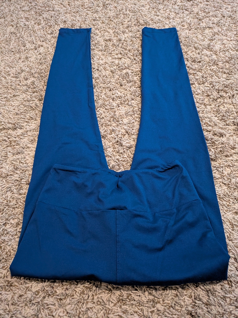 LuLaRoe Royal Blue High-Waist Leggings